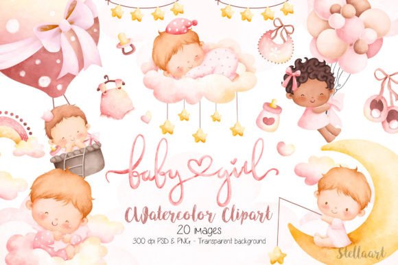 Baby Girl Watercolor Clipart: A Designer’s Real-World Review for Embroidery Projects
