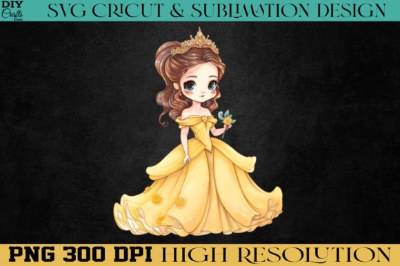 Cute Princess Watercolor PNG Sublimation: A Blog Designer’s Review for Real Editorial & Web Use