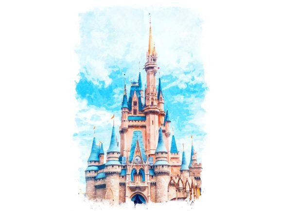 Orlando US Watercolor: A Fresh Illustration for Modern Branding